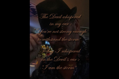 THE DEVIL SAYS